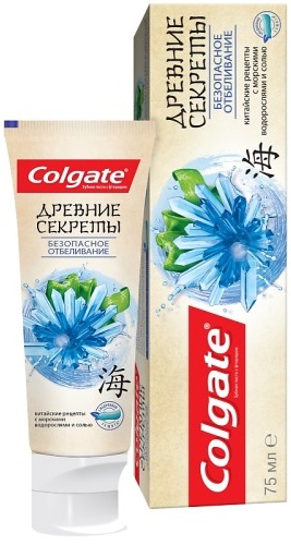 Зубная паста COLGATE Древние секреты Безопасное отбеливание 75мл
