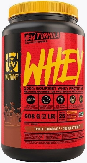 Mutant Whey протеин 908г 2lbs Тройной Шоколад / Мутант Вей 