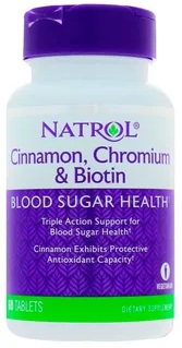 Natrol Корица Хром Биотин №60таб  &