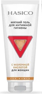 Мягкий гель для интимной гигиены HASICO с Молочной кислотой 200 мл