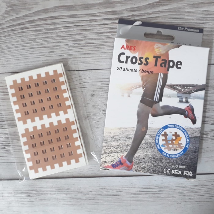 Кинезио Тейп ARES Cross Tape Тип C 20*2 стрипов