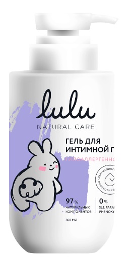 LULU Гель для интимной гигиены 300 мл