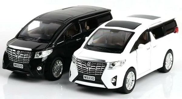 IDEAL арт.135144 Toyota Alphard игрушка машинка цв.в асс.