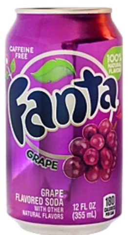 Fanta Grape 0,355л Напиток безалкогольный газированный