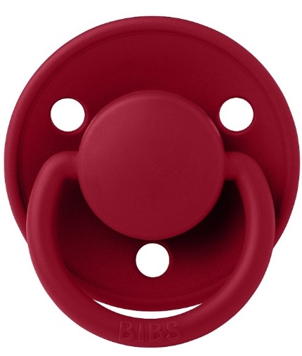 Пустышка латексная 6м+ Bibs De Lux Ruby арт.1210263