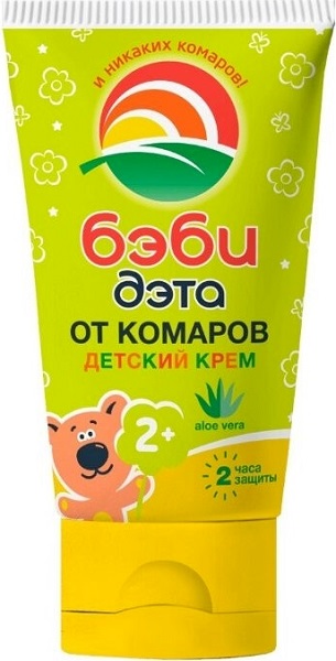Репеллент Крем от Комаров детский 2+ Дэта 50 мл