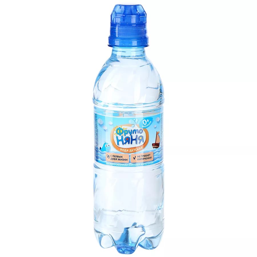 ФрутоНяня Вода детская негазированная 0,33 л