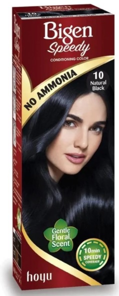 Bigen Speedy Conditioning Color краска кондиционер для волос №10 натуральный черный
