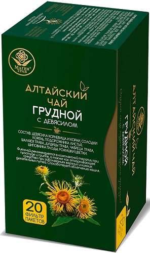 Алтайский чай Грудной с Девясилом 1,5г №20пак  Магия Трав