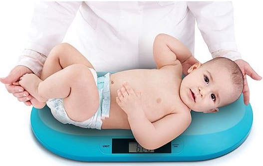 Весы Детские Электронные BABYONO голубые арт.612/01