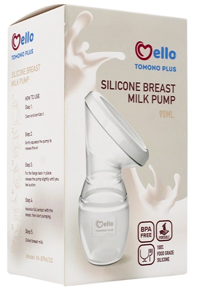 Молокоотсос ручной силиконовый Tomono Plus Manual Breast Pump