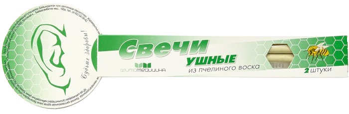 Фитосвеча ушная №2 для взрослых ФИТО МЕДИЦИНА ( Ушные свечи )