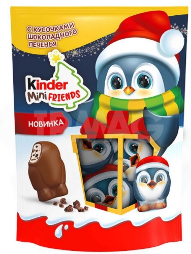 Конфеты Kinder Mini Friends с кусочками печенья 122г