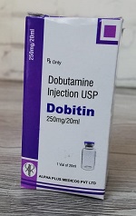 Добитин Dobitin 250 мг 20 мл №1 фл. (добутамин)