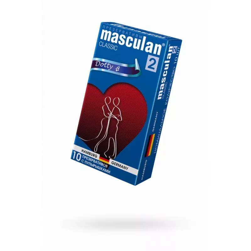 Презервативы MASCULAN Classic 10шт С пупырышками