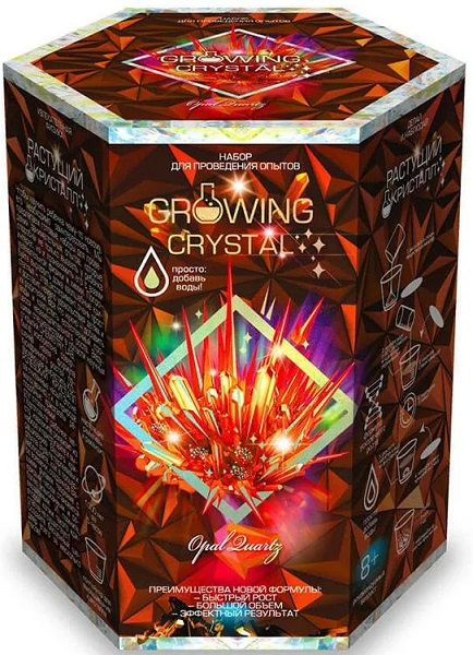 Набор для Опытов 8+ OPAL Growing Crystal
