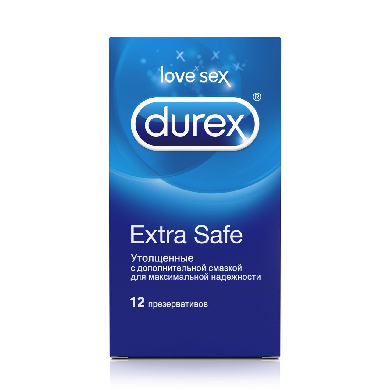 Презервативы DUREX Extra Safe 12шт (Утолщенные)