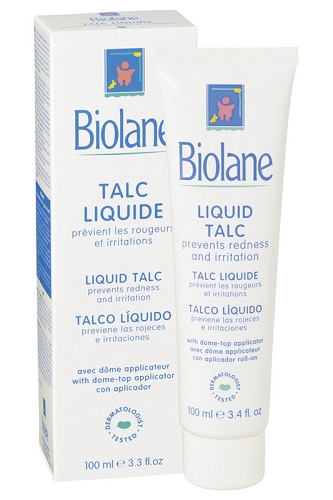 BIOLANE Тальк жидкий для смены подгузников 100 мл