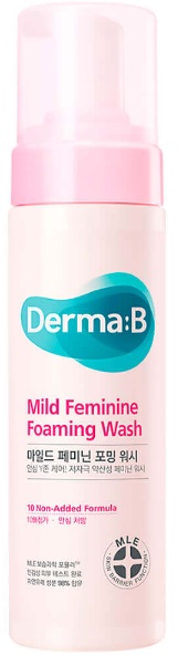 Пенка для интимной гигиены DermaB Mild Feminine Foaming Wash 200мл