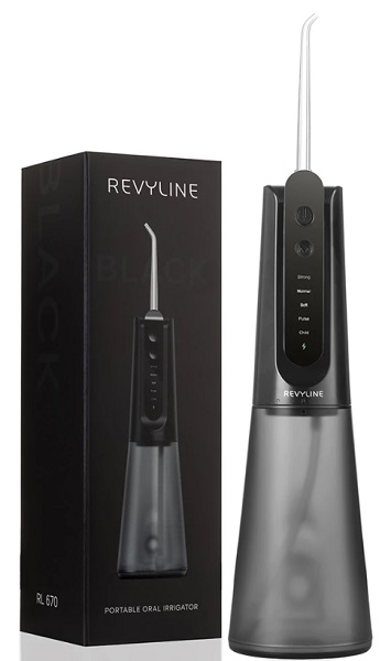 Ирригатор REVYLINE RL670 Black Портативный ( 9102 )