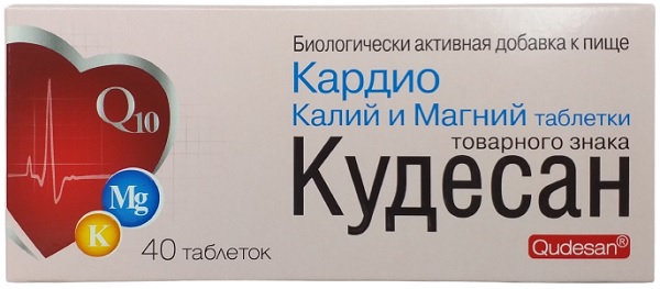 Кудесан Кардио Калий и Магний табл. №40 БАД @&