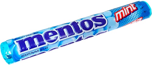 Конфеты Mentos Мята жевательное драже 37,5г