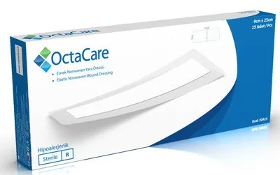 Повязка Адгезивная Прозрачная OCTACARE 6*9.5 см ( 1 шт ) водонепроницаемая