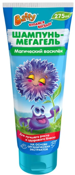 Baffy Шампунь мегагель Магический Василек 275мл