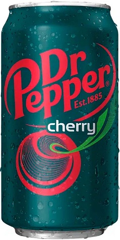 DR.PEPPER 0,33 мл Вишня Напиток безалкогольный газированный ж/б