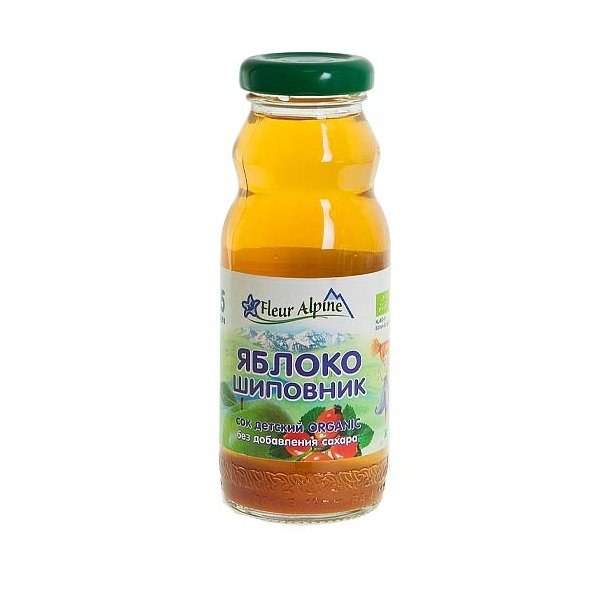 Fleur Alpine Сок Яблоко шиповник 200 мл с 5 мес.