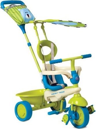 Детский велосипед SAFARI Smart Trike Tricycle Blue-Green Bear арт.145-0900