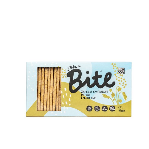 Bite Хлебцы Рисово- гречневые 150г без глютена хрустящие
