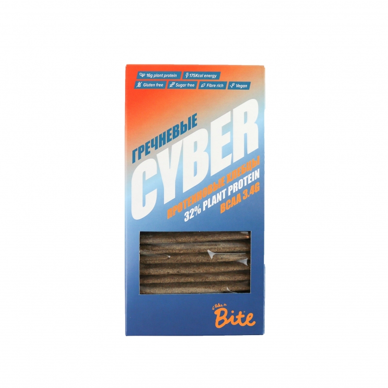 Bite Cyber Протеиновые хлебцы гречневые без глютена 150,0