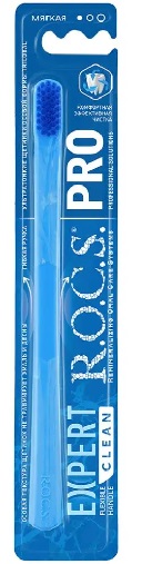 Зубная щетка ROCS PRO Expert Clean мягкая РОКС цв.в асс.