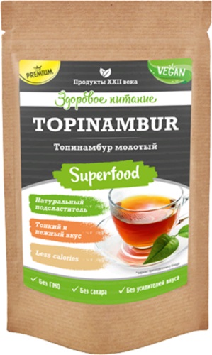 Топинамбур молотый 100г Продукты XXII века