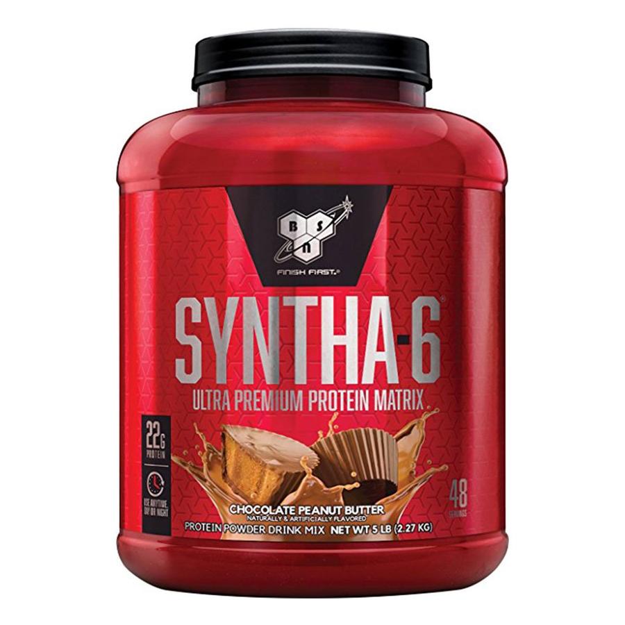 BSN SYNTHA-6 Синта-6 протеин банка  1,32 кг шоколадно-арахисовое масло
