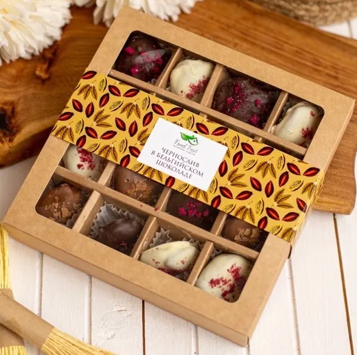 Food Fest Чернослив в Бельгийском шоколаде 300г