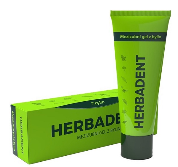Гель межзубный Herbadent Original противовоспалительный обезбаливающий 7 трав 25гр