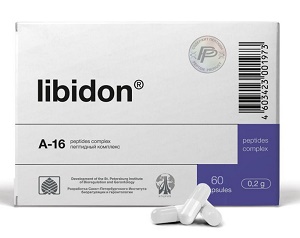 Либидон капсулы 0,2 г №60 (пептиды предстательной железы) А-16 (Упаковка)