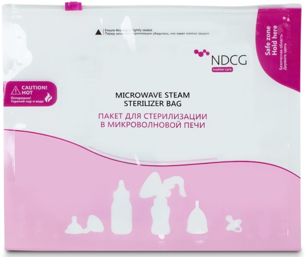 Стерилизатор Пакеты для Стерилизации в Микроволновой печи NDCG (3шт)