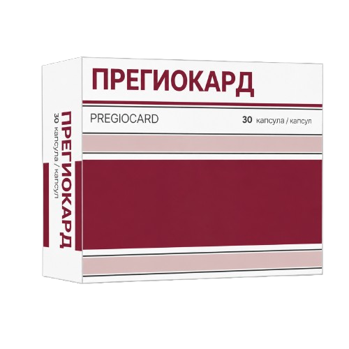 АЛГ Прегиокард капс. 100мг №30 БАД