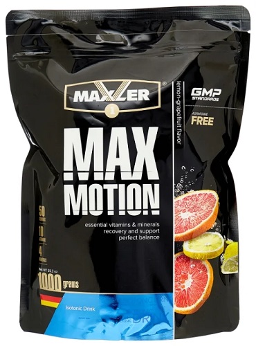 Maxler Макс Моушен 1000г Лимон грейпфрут пакет  &