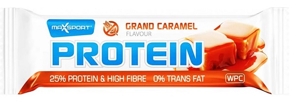 MaxSport Протеиновый Батончик GF Карамель 50г
