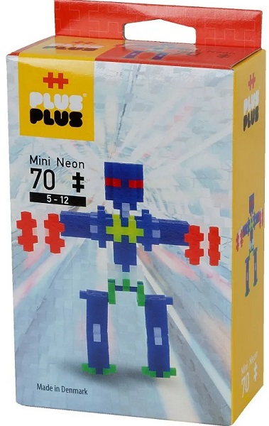 Конструктор 3D Plus Plus разноцветный Робот арт.3753