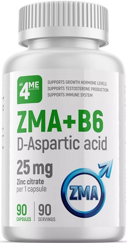 ZMA+B6 &D-Aspartic acid №90капс 4me Nutrition  &