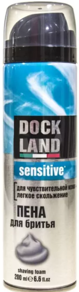 Пена для бритья Sensitive DOCKLAND 200 мл