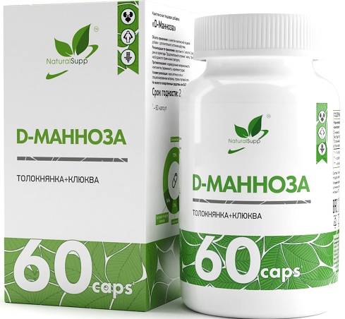 NaturalSupp D-Манноза 800мг №60 капс.  &