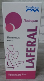 Лаферал интимный гель 40 мл + 6 аппликаторов ( молочная кислота, Алоэ Вера... )