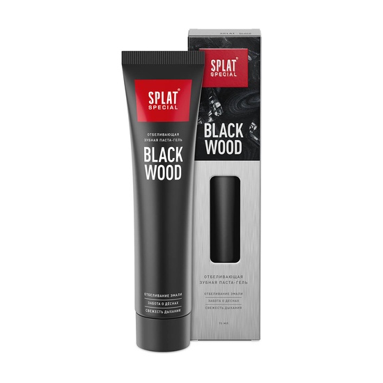 Зубная паста SPLAT Special Blackwood отбеливающая 75 мл