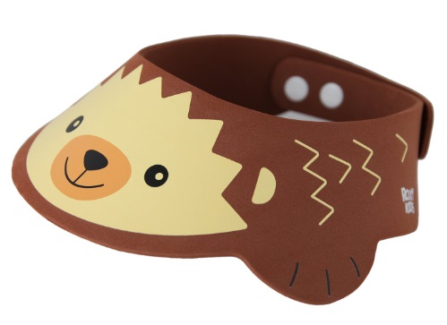 Козырек для мытья головы Коричневый ежик ROXY KIDS арт.RBC-492-B